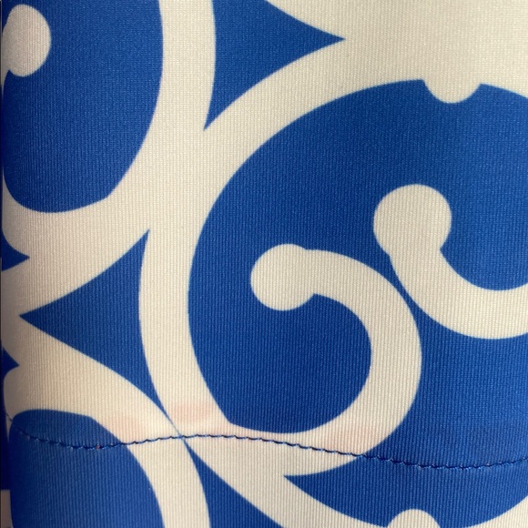 Gretchen Scott Azure Blue Twist and Shout Heavens Gate Dress Size Large - Picture 9 of 13